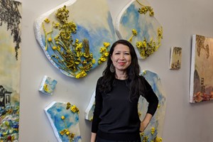 Cecile Chong, 'Thinking Collections: Open Studios | Artists at EFA,' Artist Studio, The Elizabeth Foundation for the Arts, Midtown, New York (20 October 2018). Courtesy Asia Contemporary Art Week. Photo: Li Fong. 